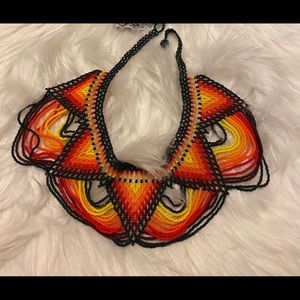 Handmade beaded necklace